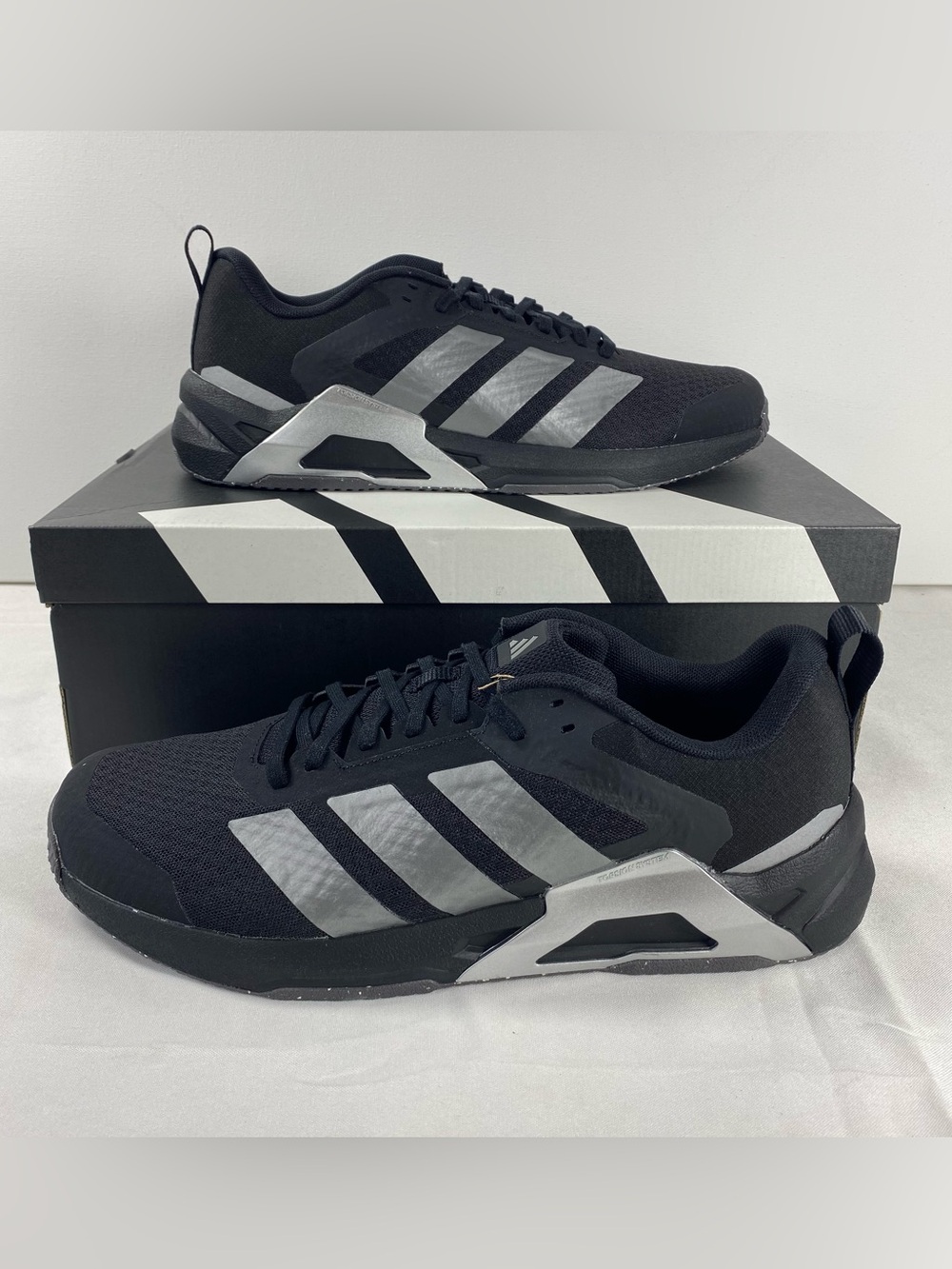 adidas Dropset Control Trainer M JQ1445 Mens 11.5 Black Iron Metallic NEW